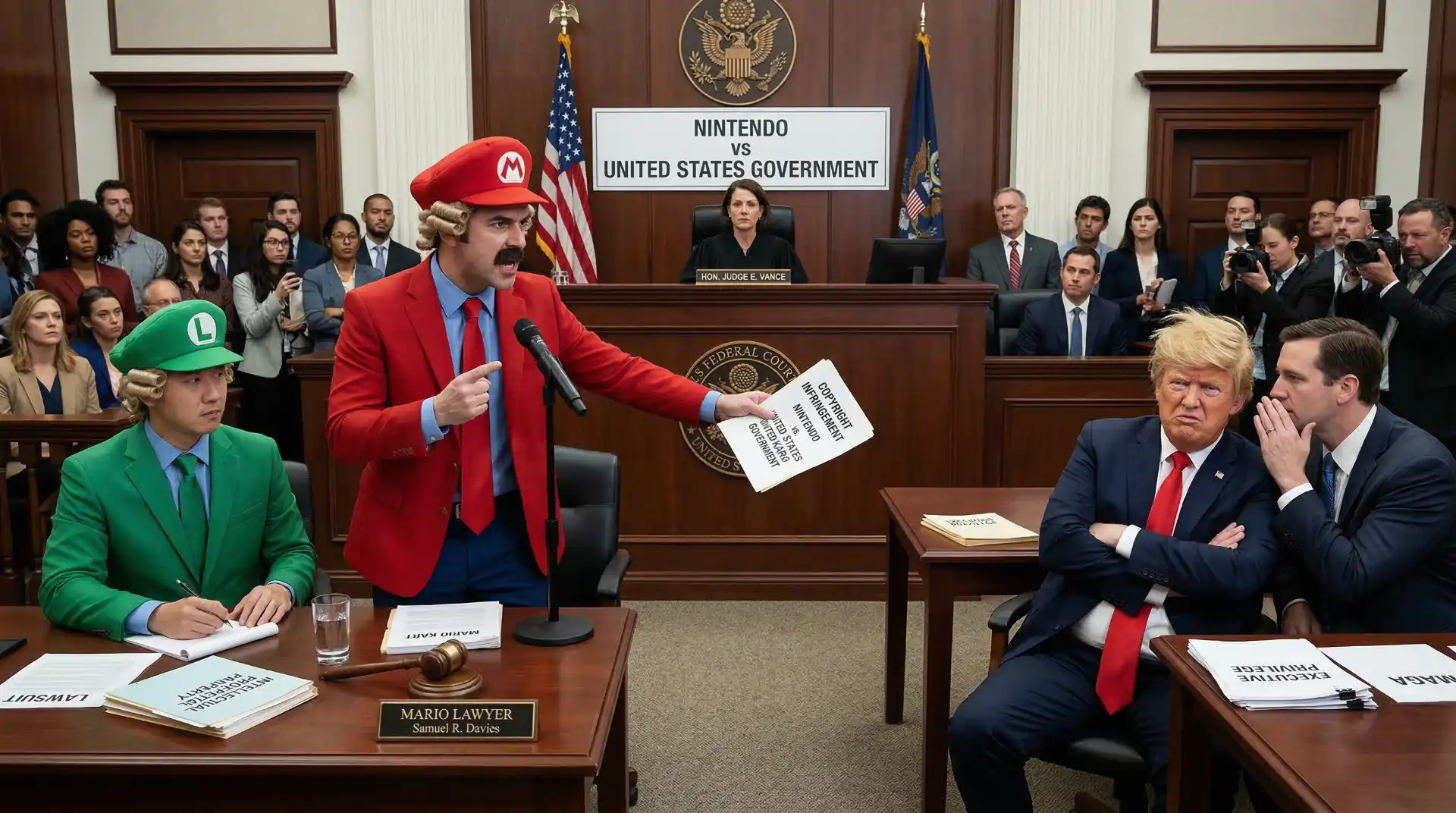 Nintendo demanda al gobierno de Estados Unidos por los aranceles de Trump