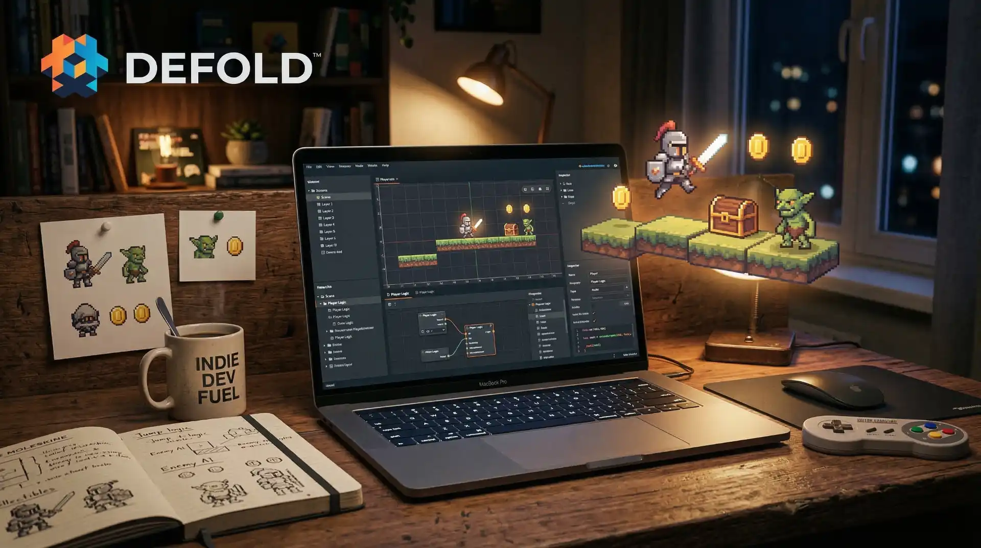 ¿Qué es Defold? El motor de videojuegos gratuito del que casi nadie habla